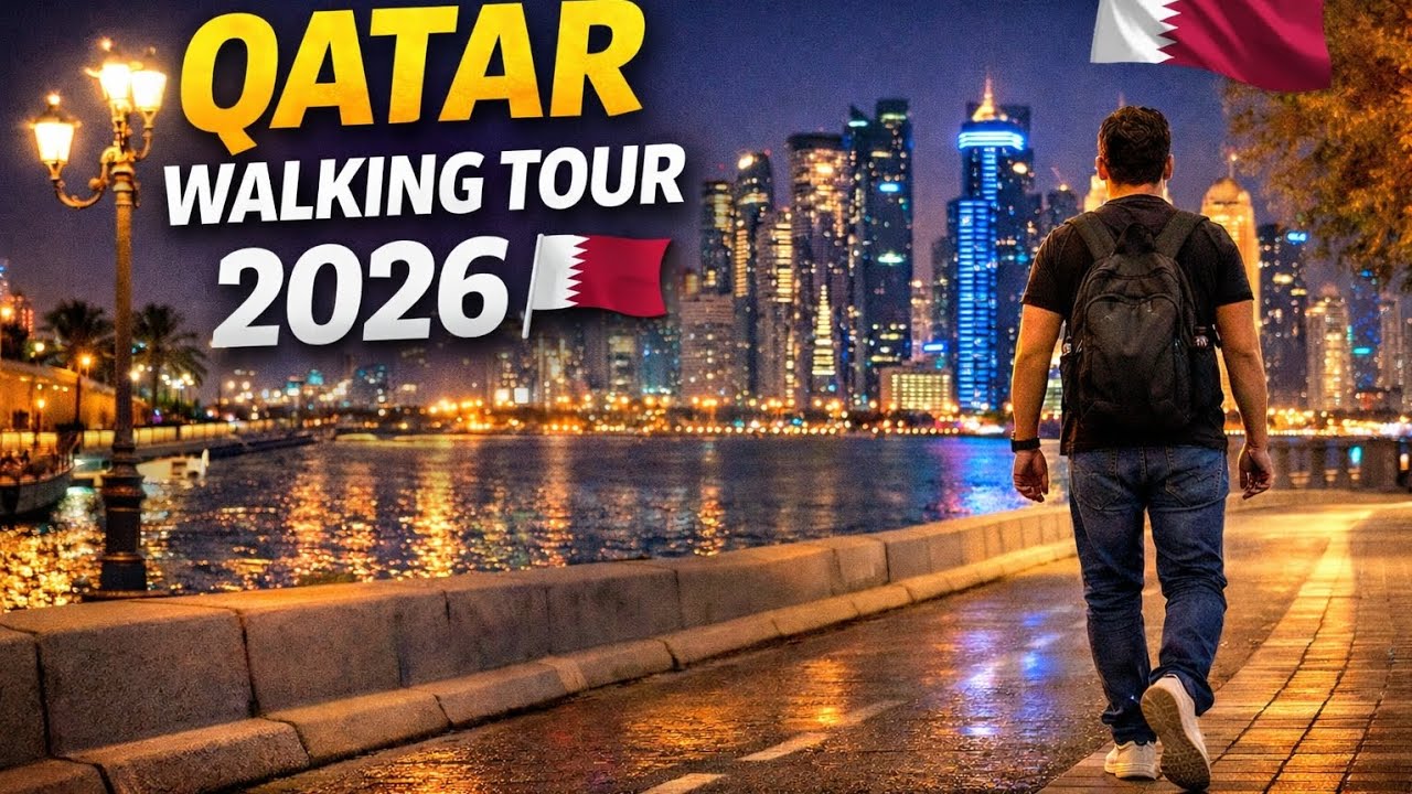 Qatar Walking Tour 🇶🇦 2026 | Doha Ki Khubsurat Safar