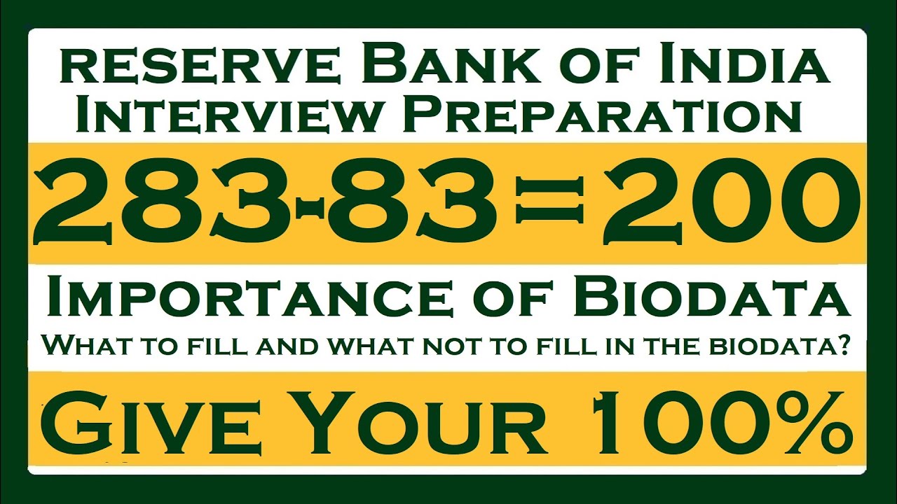 RBI Grade B 2025 Interview Preparation!