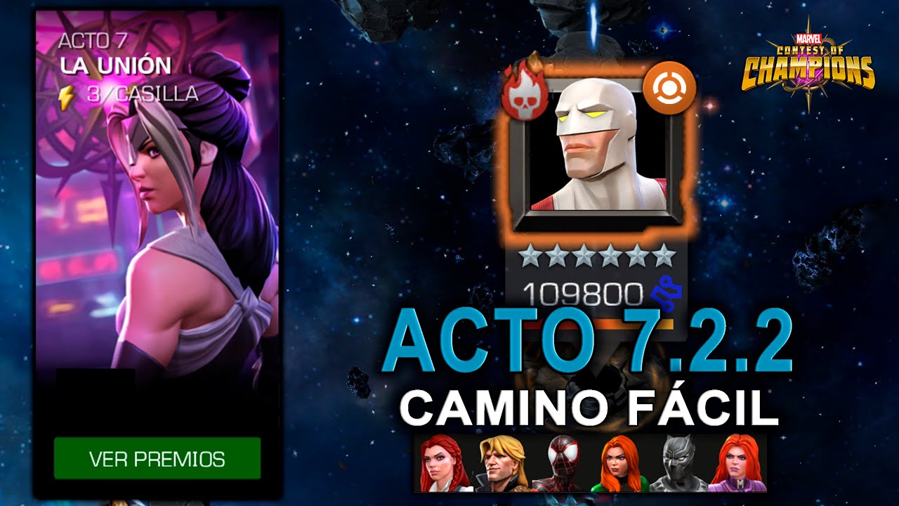 Guardian ACTO 7.2.2 Camino F&aacute;cil | C&oacute;mo Derrotar a Guardian | MCOC V&iacute;deo 481