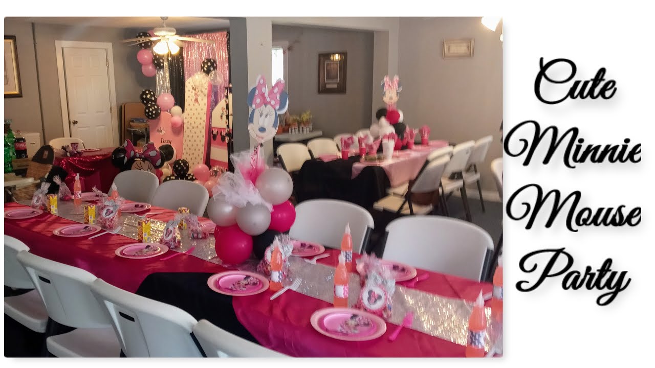 MINNIE MOUSE BIRTHDAY PARTY