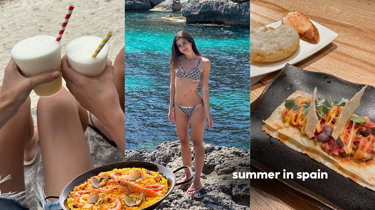 meu verão na ESPANHA: BARCELONA e MALLORCA, praia, show da rosalía, comida...