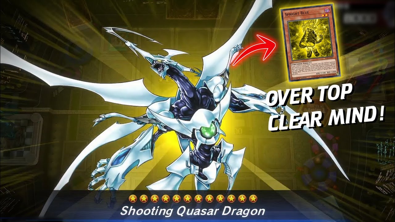 SUMMONING SHOOTING QUASAR DRAGON IN SPRIGHT ! Accel Synchro Spright Deck [Yu-Gi-Oh! Master Duel]