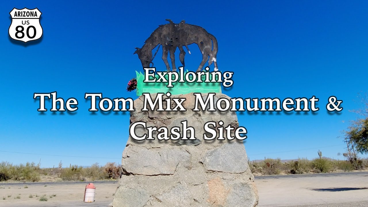 Exploring the Tom Mix Crash Site and Monument - Arizona