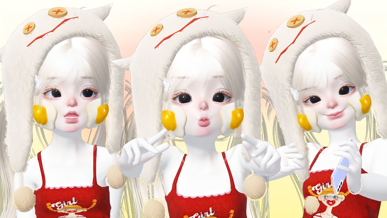 Zepeto Face tutorial cute baby girl - Tutorial oplas zepeto baby girl - Non pro & pro mode