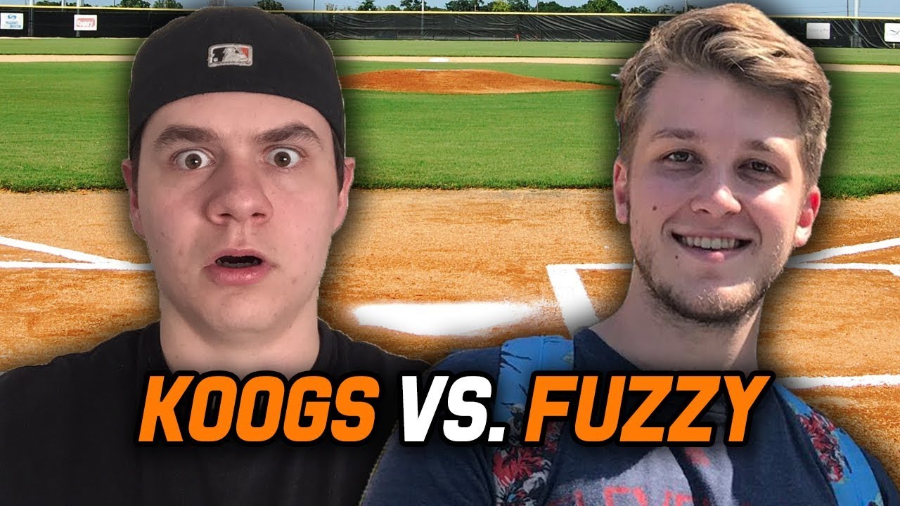 KOOGS vs. FUZZY HOMERUN DERBY! *110 DEGREES* YOUTUBER HOMERUN DERBY! | IRL Baseball