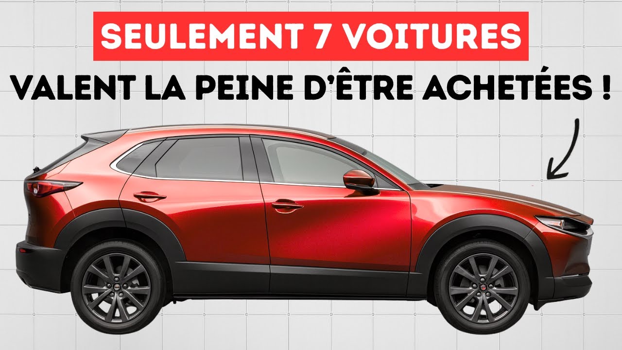 Les 7 seuls véhicules neufs qui valent la peine d'être achetés en 2025 (ils ne sont pas européens)