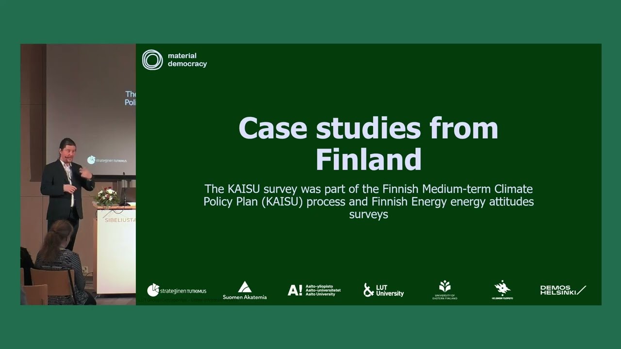 Citizen involvement through energy citizenship, mini publics, and beyond
