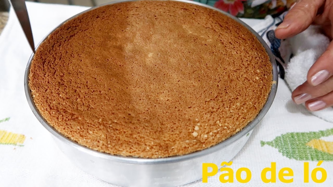 PÃO DE LÓ PROFISSIONAL - O SEGREDO PARA O BOLO NÃO BAIXAR | Instagram: @Receitasdavolurdes