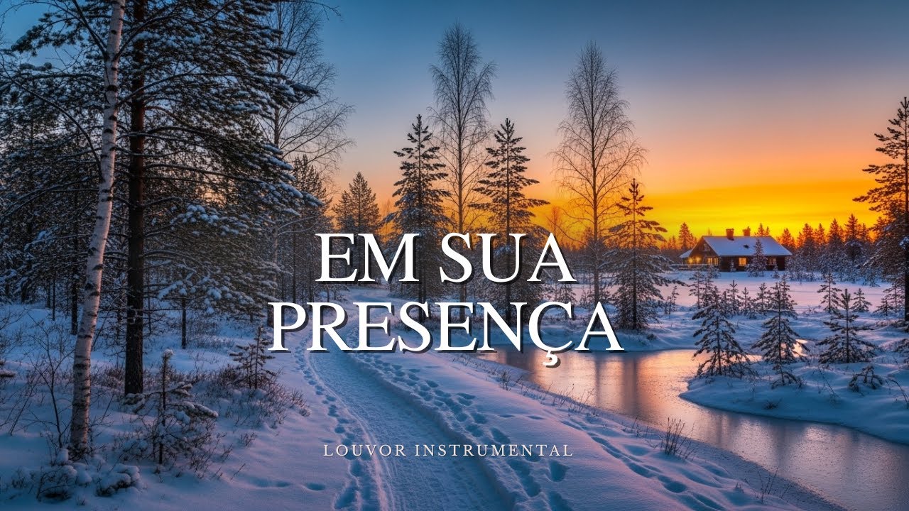 Um MOMENTO de Silêncio EM SUA PRESENÇA - Música Instrumental de Adoração para Oração