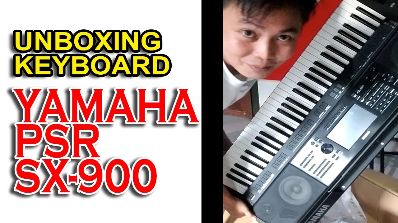 Unboxing Keyboard Yamaha PSR SX900 | Keyboard Digital Workstation yang keren banget