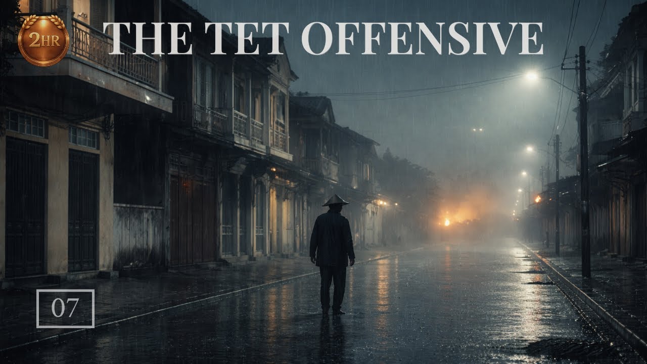 The Tet Offensive | Vietnam Boring History for Sleep (Part 7) [2 Hours]