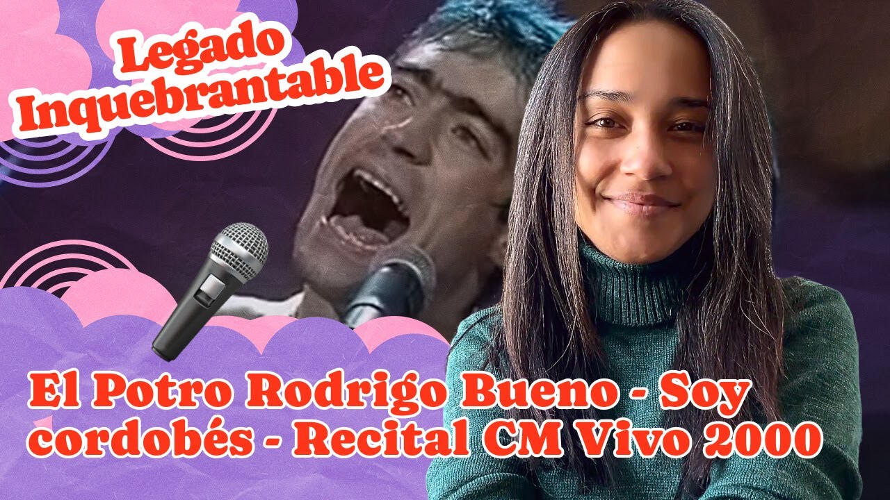 El Potro Rodrigo Bueno Soy cordob&eacute;s - Recital CM Vivo 2000 ▷ Reacci&oacute;n !!!