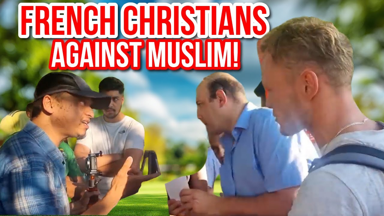 French Christians take on Muslim! Mansur Vs French Christians | Speakers Corner | Hyde Park