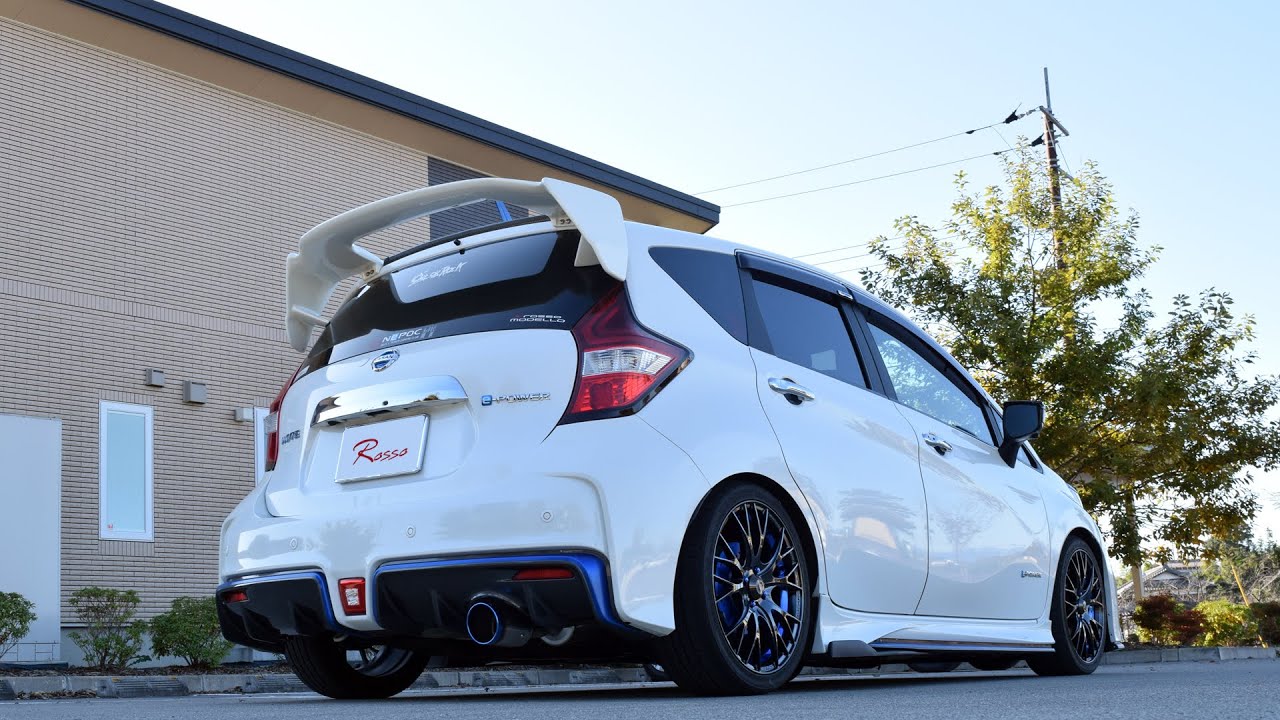 日産 ノート e-POWER NISMO DAA-HE12 マフラーサウンド ロッソモデロ COLBASSO Ti-C NOTE eパワー ニスモ