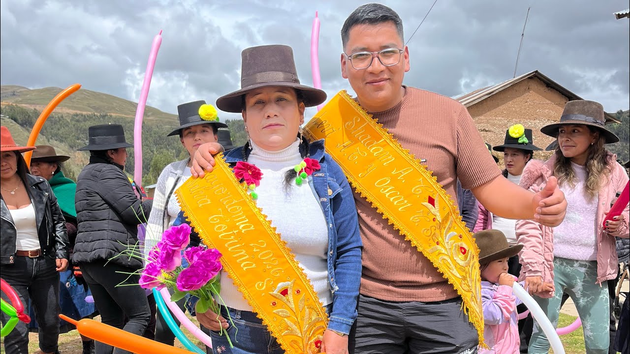 CARNAVAL HUARINO 2026 MAYORDOMO NELVA COTRINA SÁNCHEZ Orq selecta hermanos Luján 