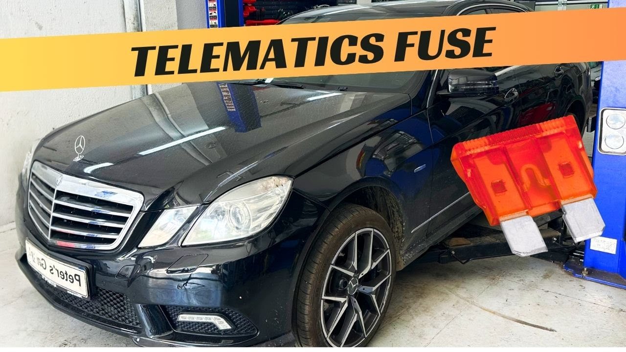 Mercedes W212 Телематика Замена предохранителей и реле E200 E220 E250 E300 E350 E400 E500 E63