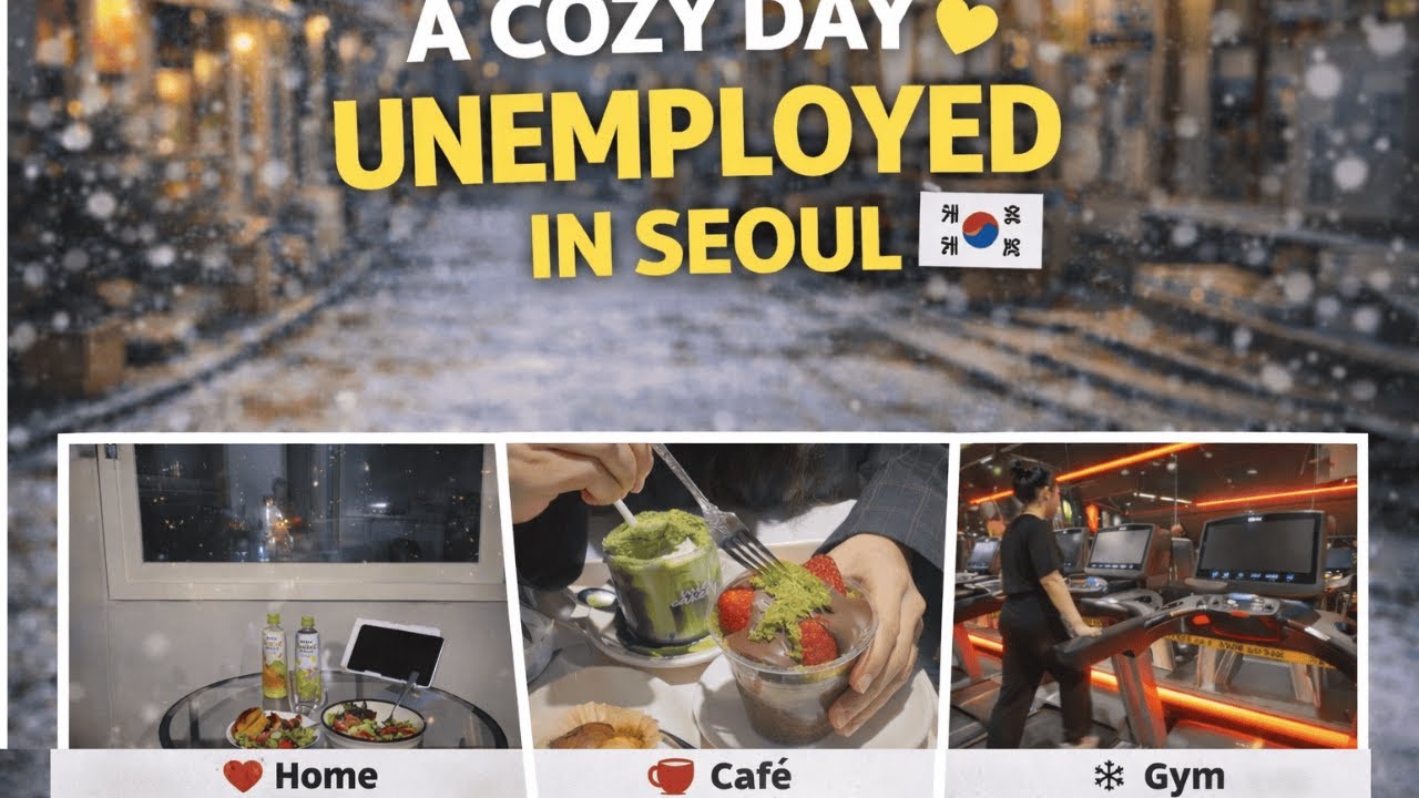 Unemployed in Korea(Seoul):A Day in My Life