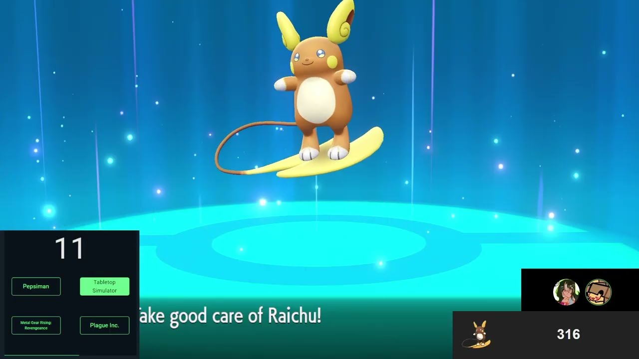 video game music quiz + alolan raichu hunt for the badge quest VOD