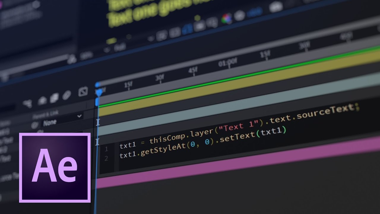Как получить стили текста из другого слоя в After Effects