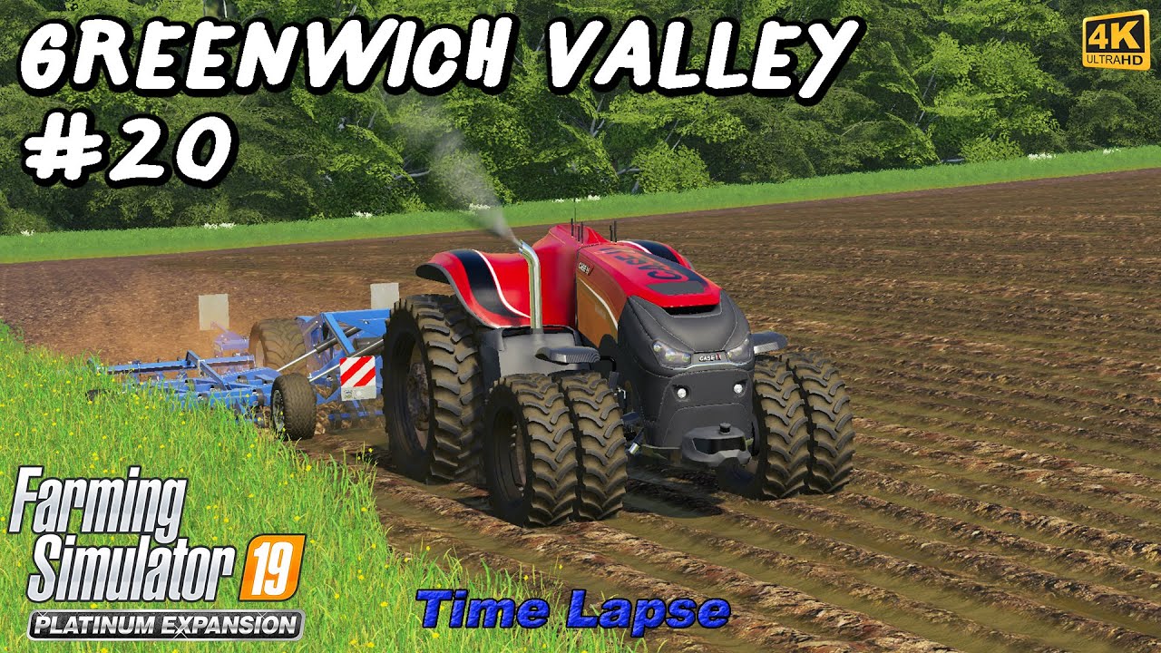 Buying Case IH Autonomous and One More Field | Greenwich Valley #20 | FS19 4K TimeLapse