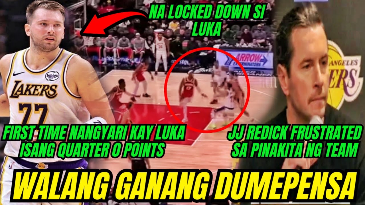 LAKERS BINUGBOG NG HAWKS! JJ REDICK FRUSTRATED SA KAHIT ANONG GINAWA NI VANDERBILT!