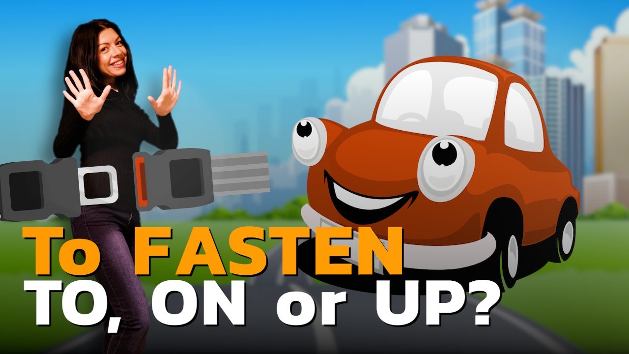 Two Minute English #3 - TO FASTEN - Learn Vocabulary Fast