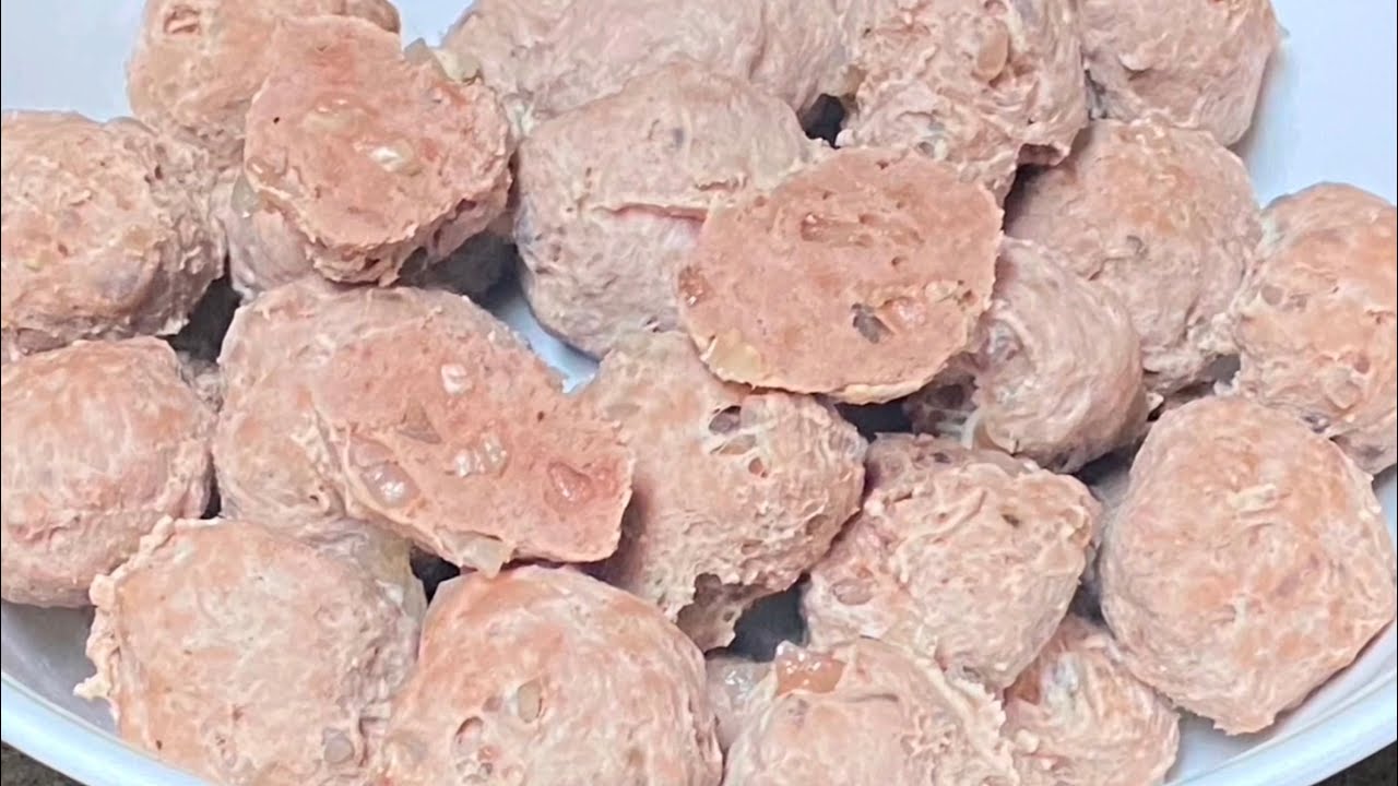 Bí quyết làm Bò Viên Gân : thơm, chắc mịn, giòn dai sừng sực 🥩rất đơn giản @ VH22 Bếp Việt (Rewind)