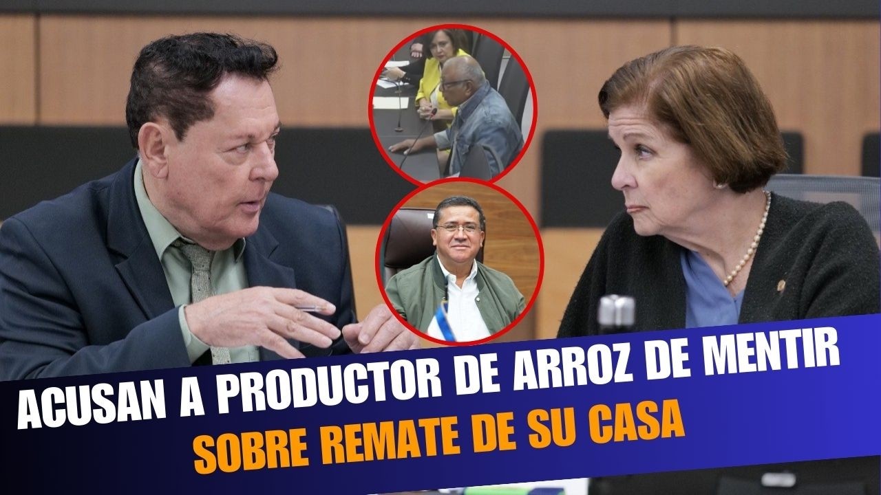 ACUSAN A PRODUCTOR DE ARROZ DE MENTIR SOBRE REMATE DE SU CASA