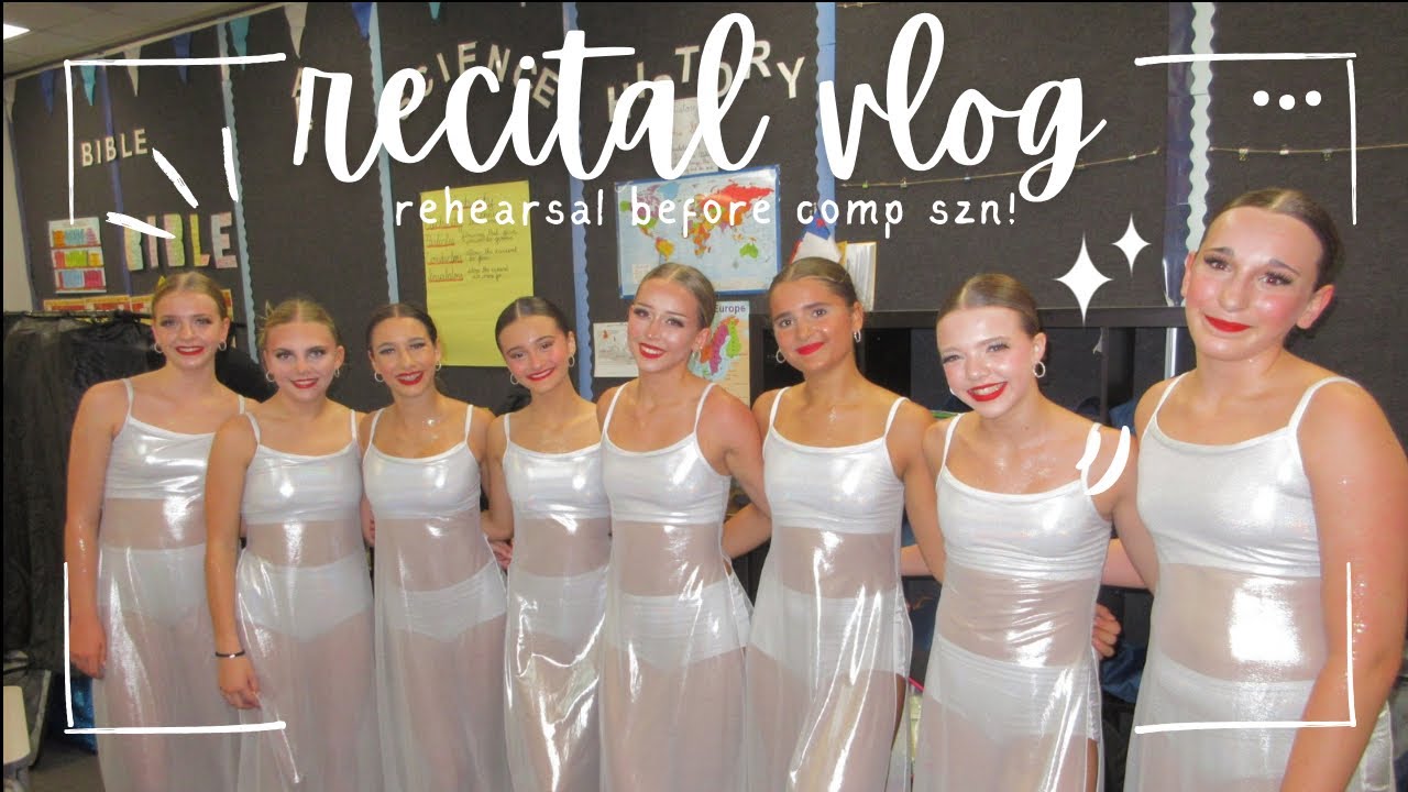 pre-comp rehearsal vlog!! 💄👯‍♀️