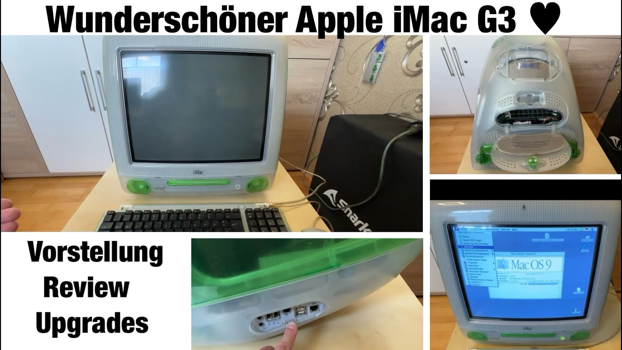 (RP) Apple iMac G3 (1998) ❤️ Der schönste All-in-One aller Zeiten? 🔎 Rundumshow IOS9/X (1)