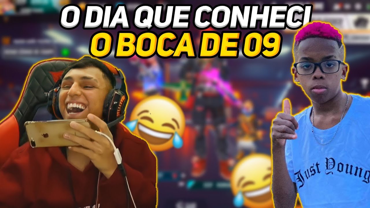 A PRIMEIRA VEZ QUE NOBRU E BOCA DE 09 JOGARAM JUNTOS - TENTE NÃO RIR!!!
