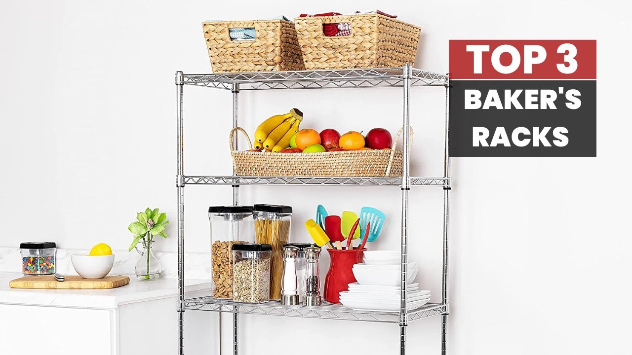 Transform Your Kitchen with These Space-Saving Baker's Racks