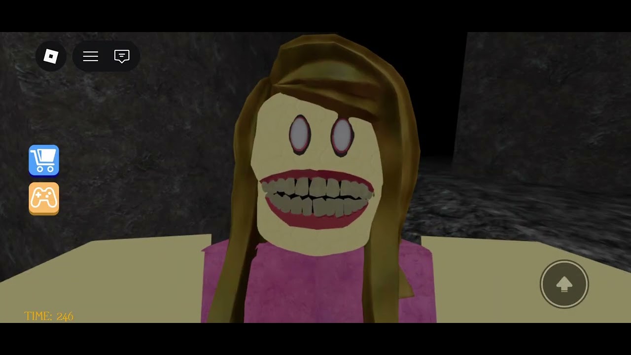 playing granny on roblox