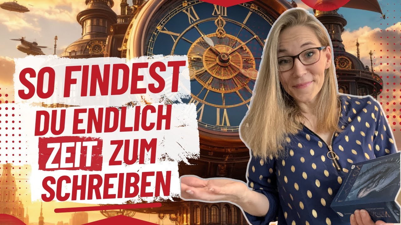 6+1 Tipps für mehr Zeit zum Schreiben - so klappt`s endlich mit deinem Buchtraum. I Roman schreiben