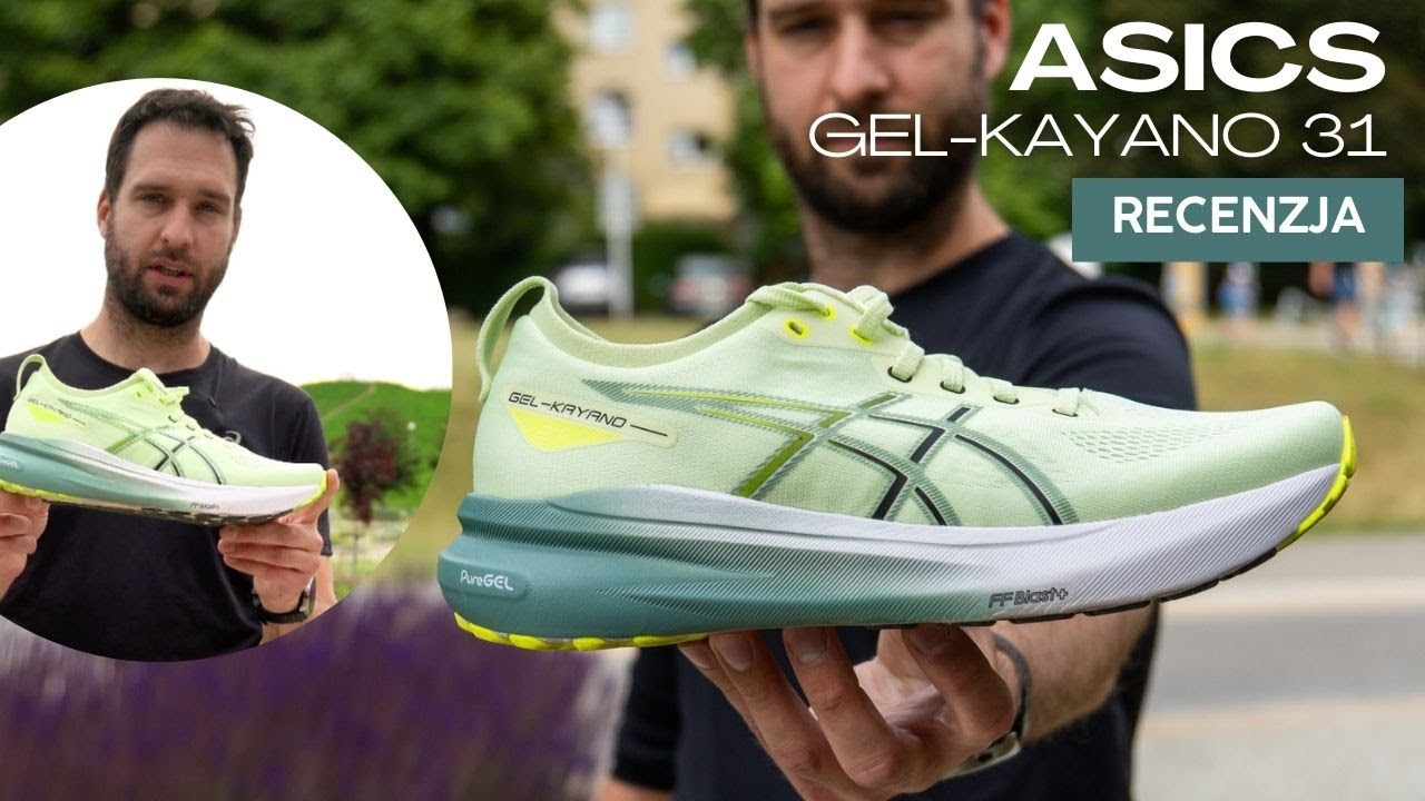 ASICS GEL-KAYANO 31 recenzja but&oacute;w do biegania ze stabilizacją