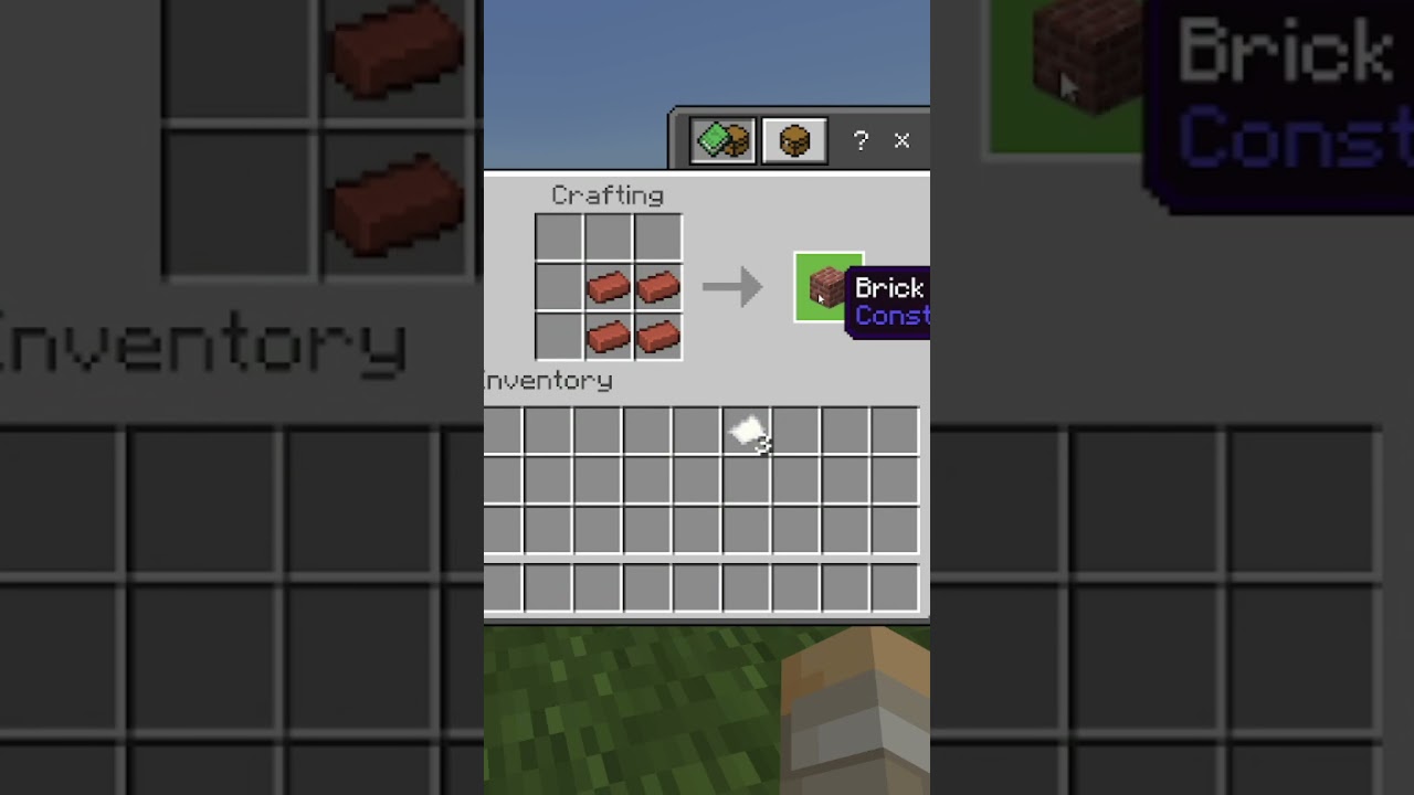 How To Make A Field Masoned Banner Pattern In Minecraft #Shorts
