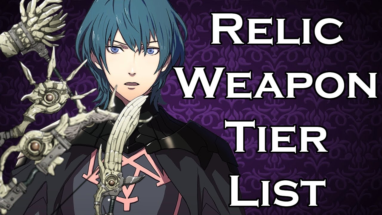 Список реликвий героев Fire Emblem Three Houses