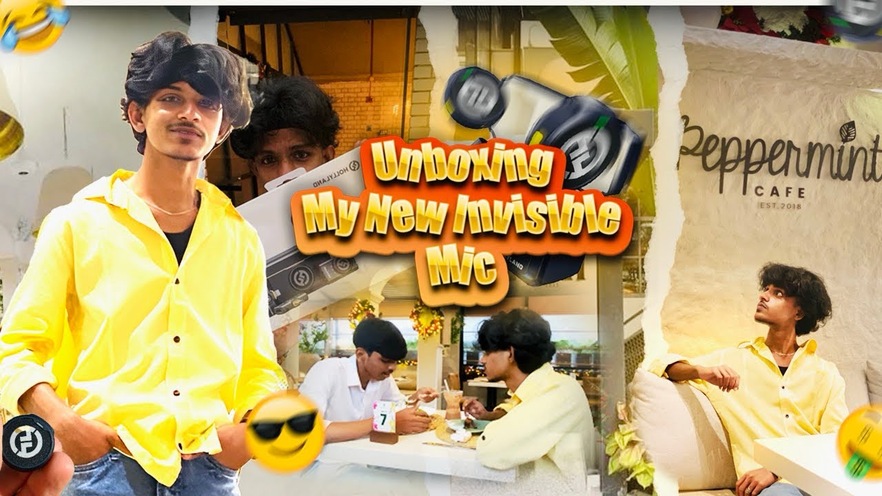 LARK M2 Mic வாங்கிட்டோம் நண்பர்களே!🫣 | Unboxing @Peppermint Café 🎙️ 