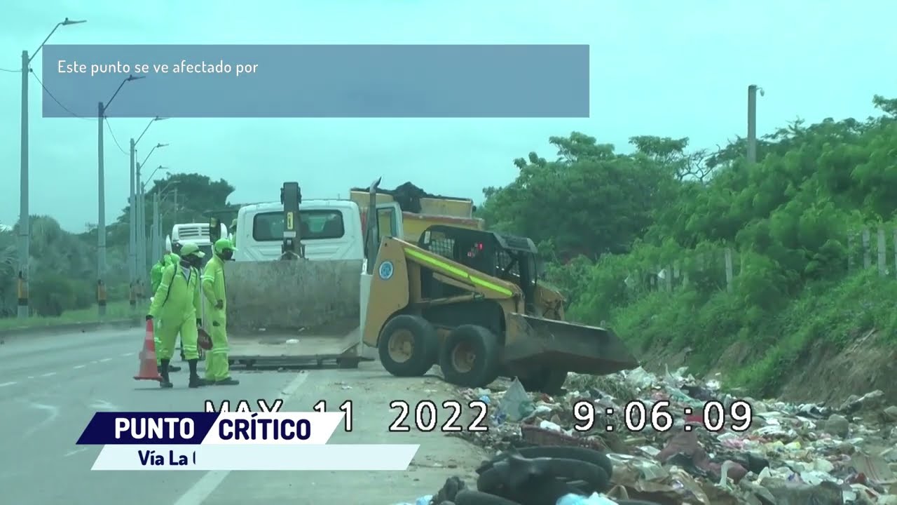 #PacaribeLeCumpleACartagena| Atención punto crítico vía La Cordialidad - barrio El Pozón