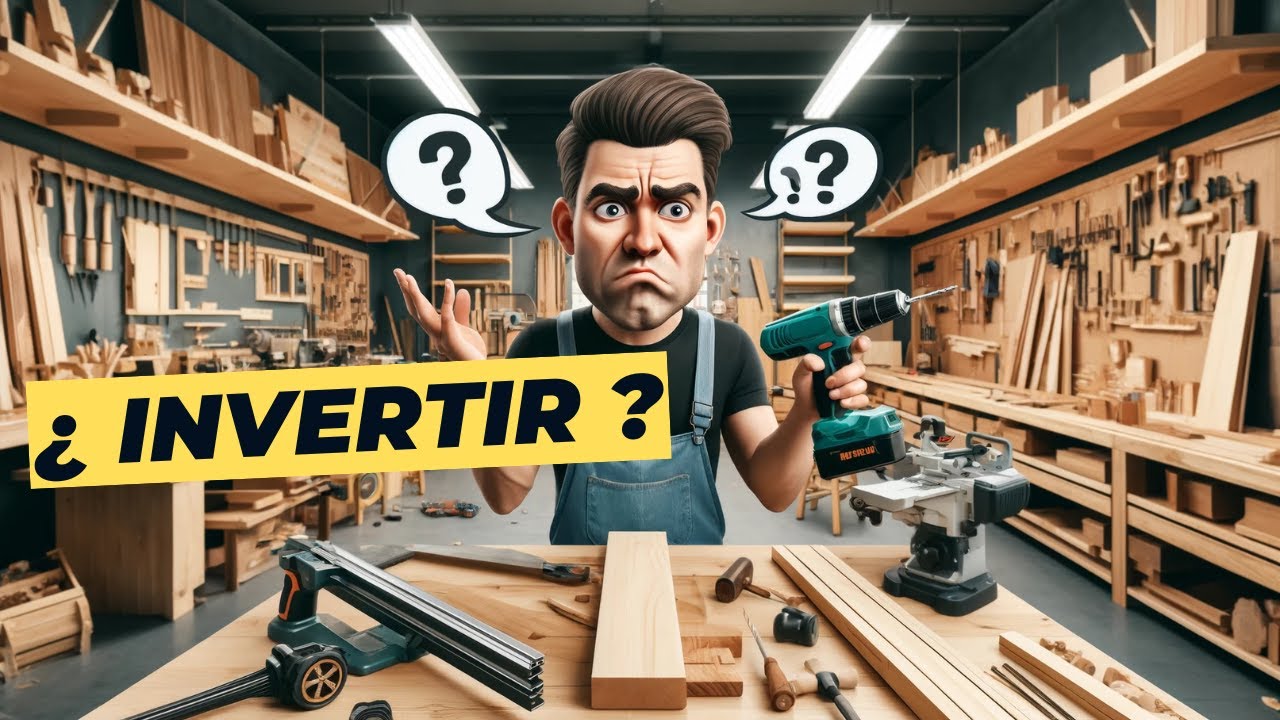 &iquest;Vale la pena INVERTIR en maquinas y herramientas de CARPINTERIA?
