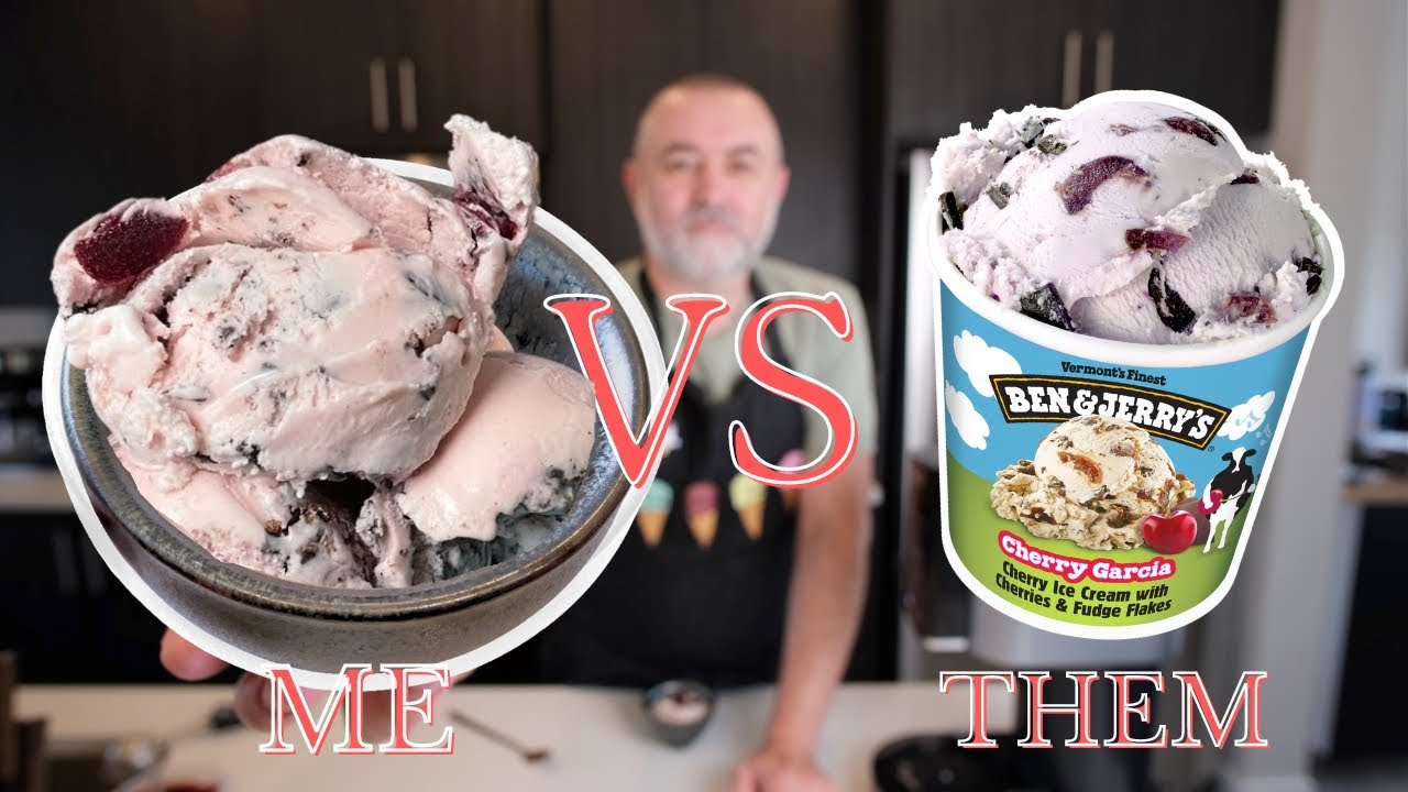Making Ben & Jerry's Cherry Garcia in a Ninja Creami