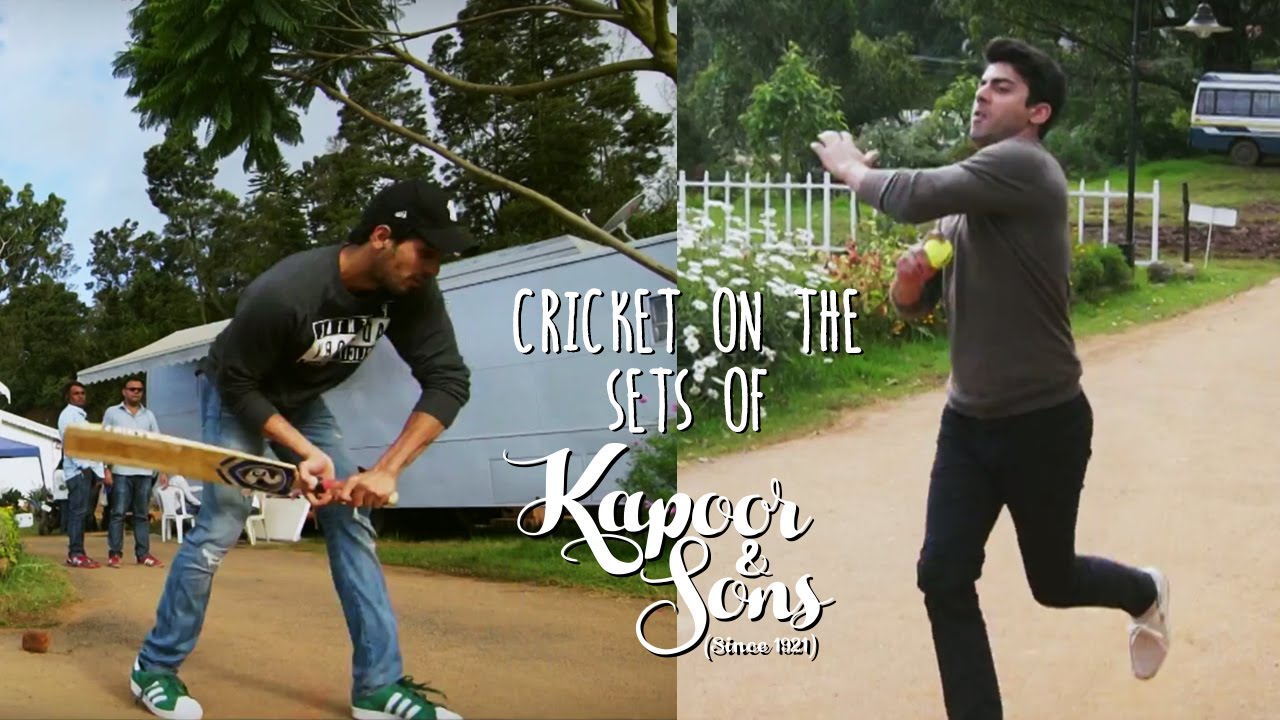 Cricket Match: Kapoor Vs Sons | Sidharth Malhotra & Fawad Khan