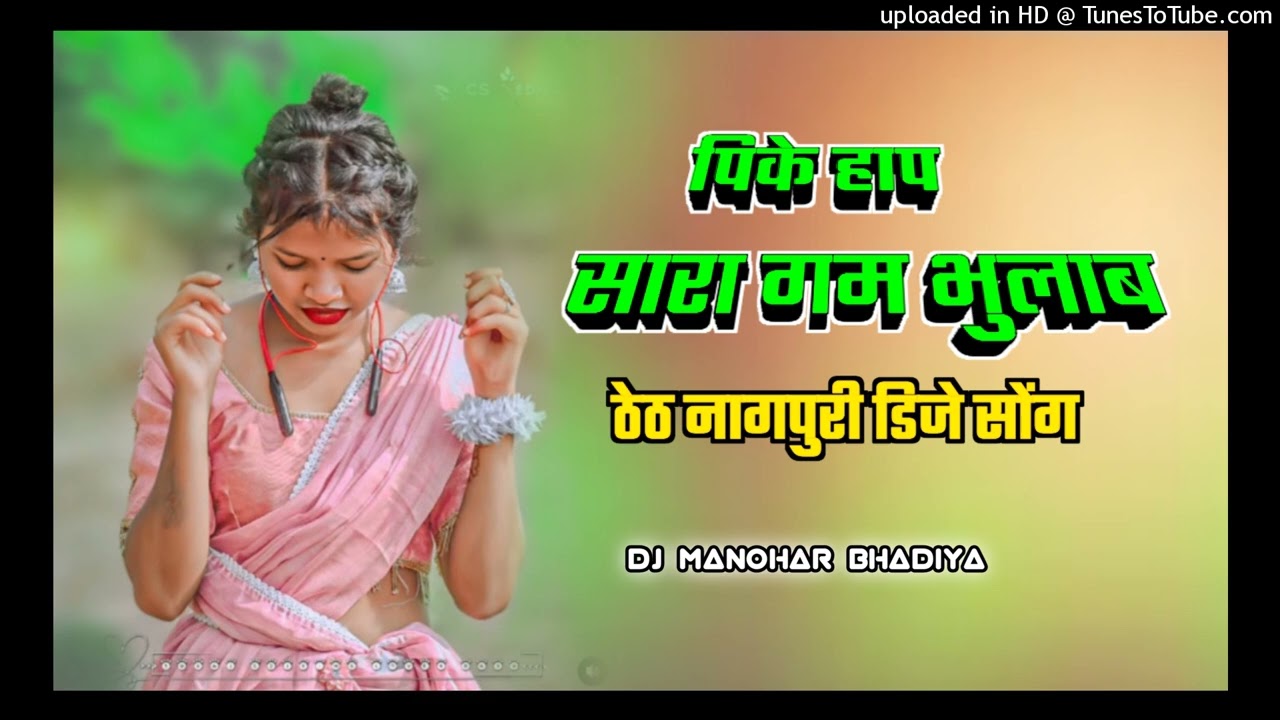 पिके हाप सारा गम भुलाब // Theth Nagpuri Dj Song 2026 !! Dj Manohar Bhadiya 