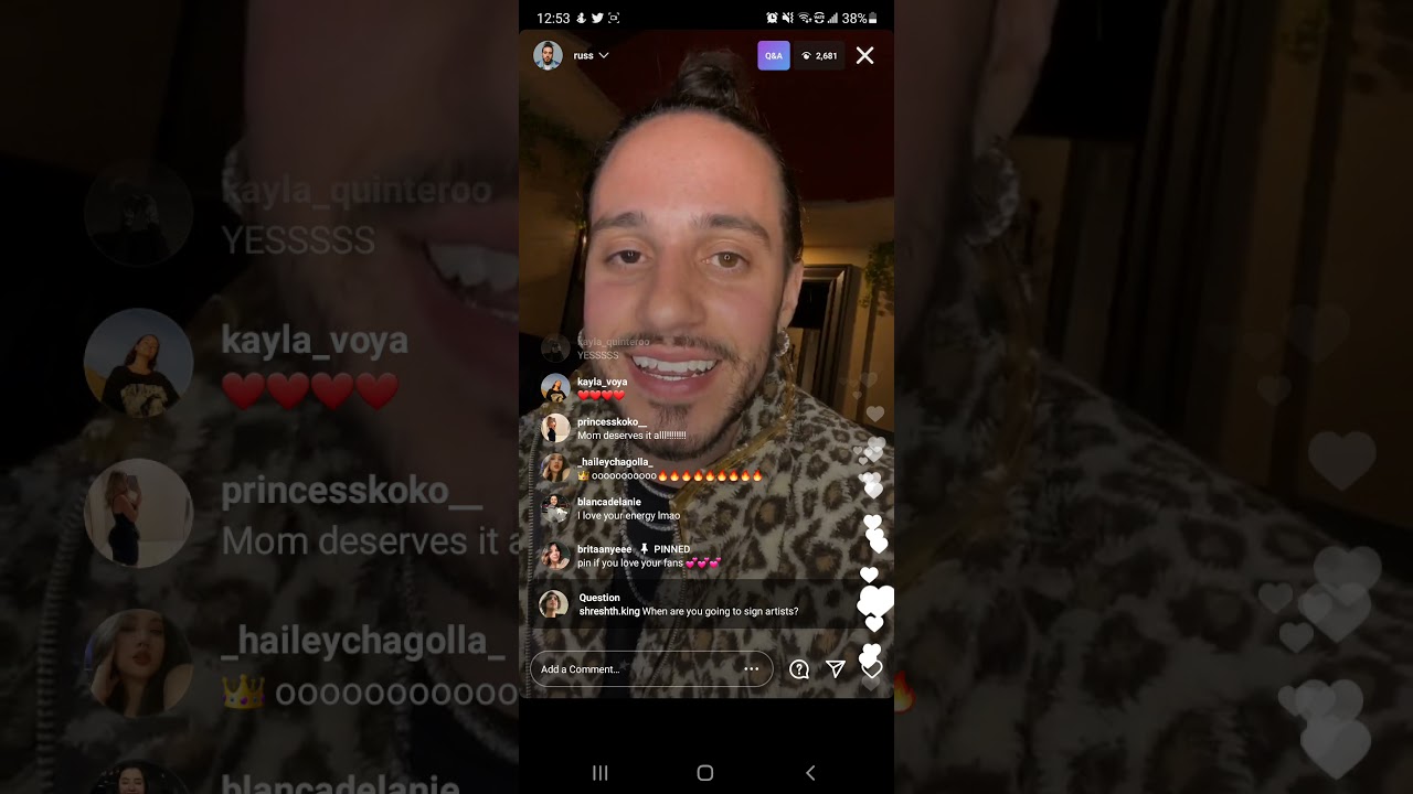 Russ IG live x Scott Storch