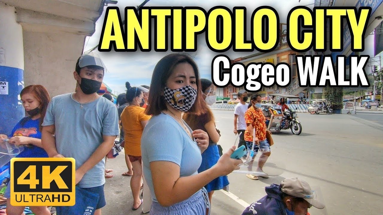 A LOVELY HOT WALK in Antipolo City Cogeo Philippines [4K] 🇵🇭