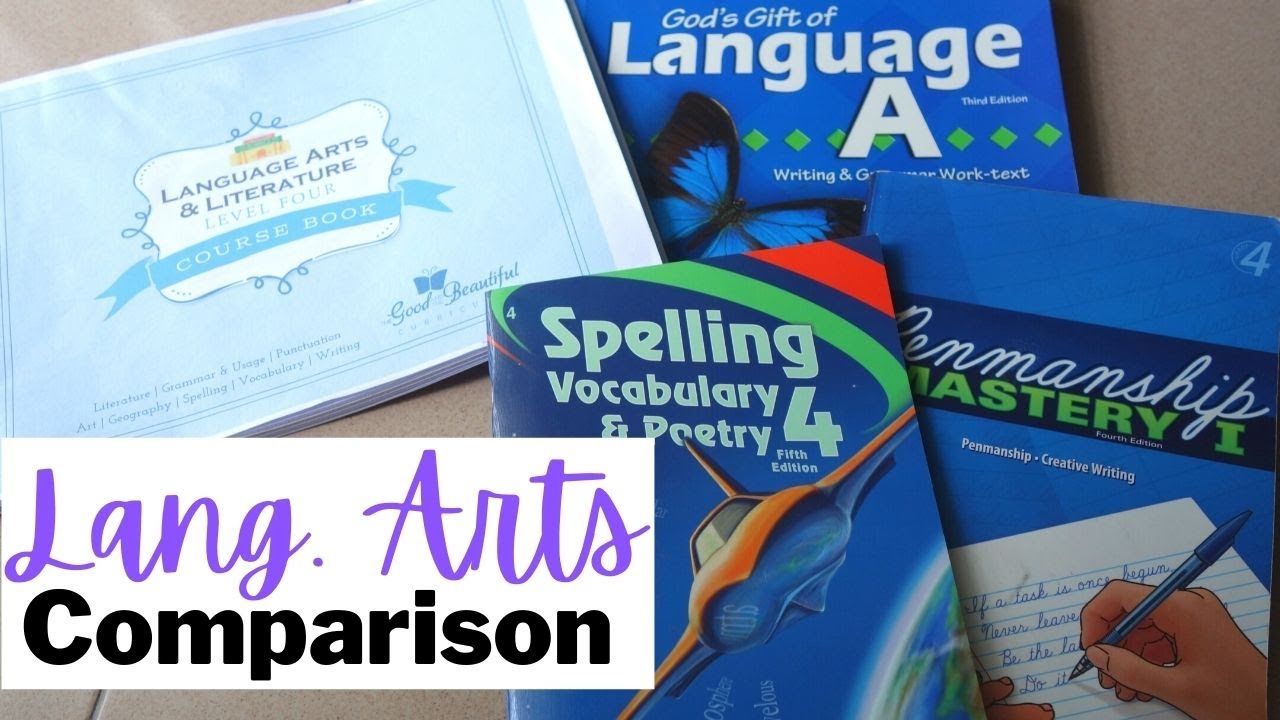 Language Arts Curriculum Comparison | Abeka vs The Good and the Beautiful LA Review | Pros and Cons