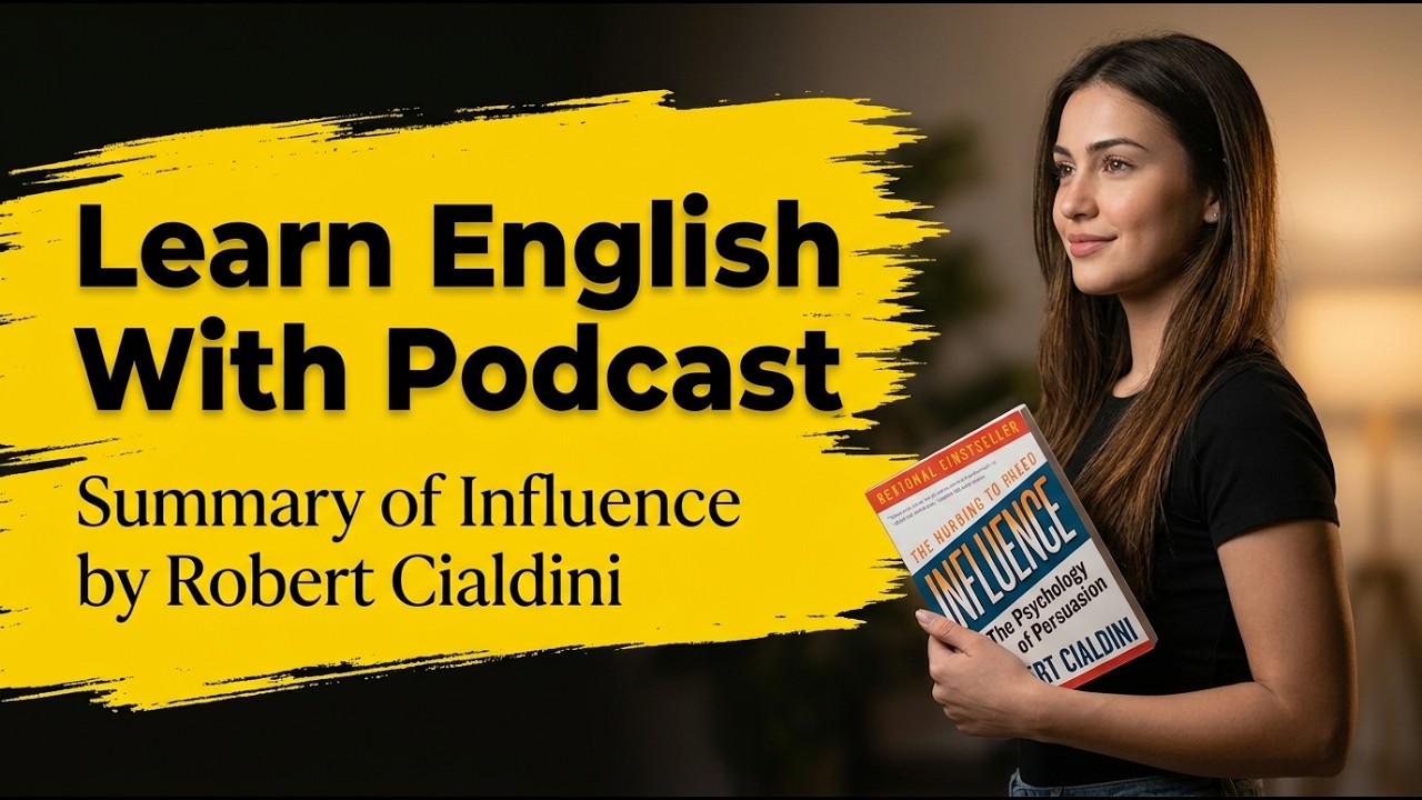 Learn English With Podcast| Slow English Listening Practice |  Influence  Book Explained