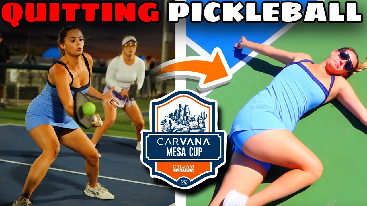 This Pro Pickleball Tournament RUINED My Confidence | PPA Mesa