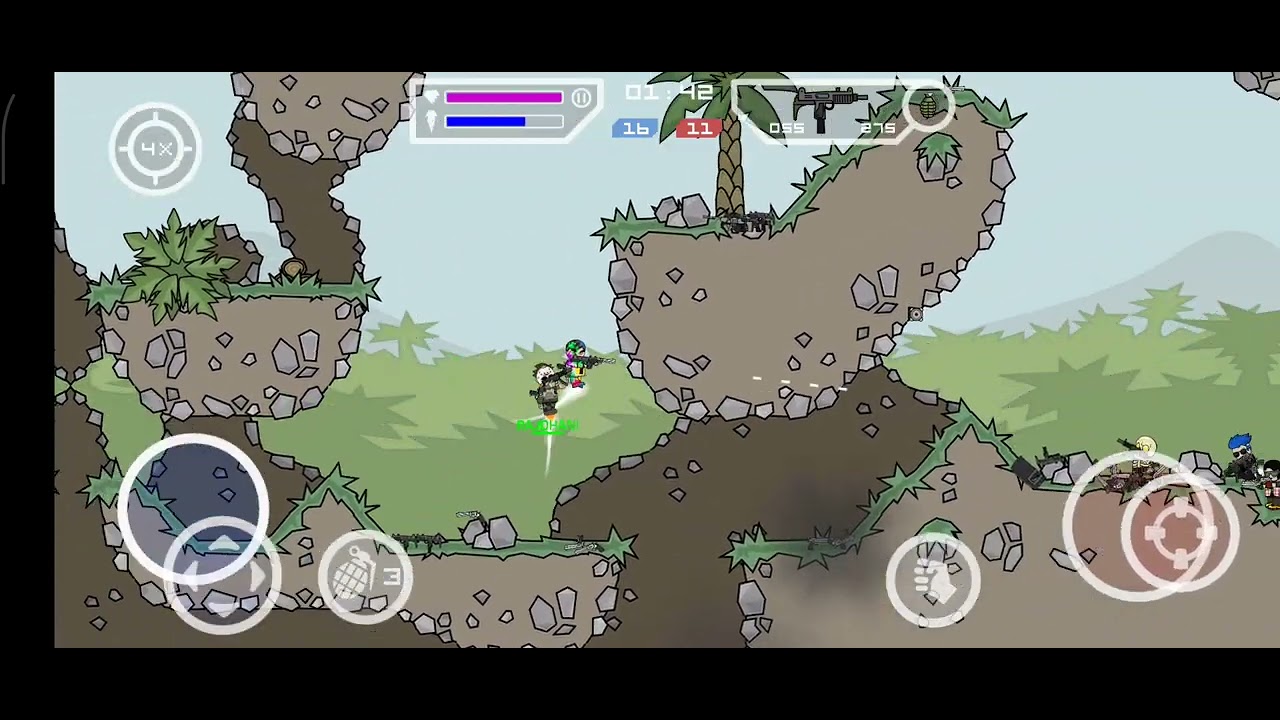 OUTPOST (MINI MILITIA 2) TDM PLAY