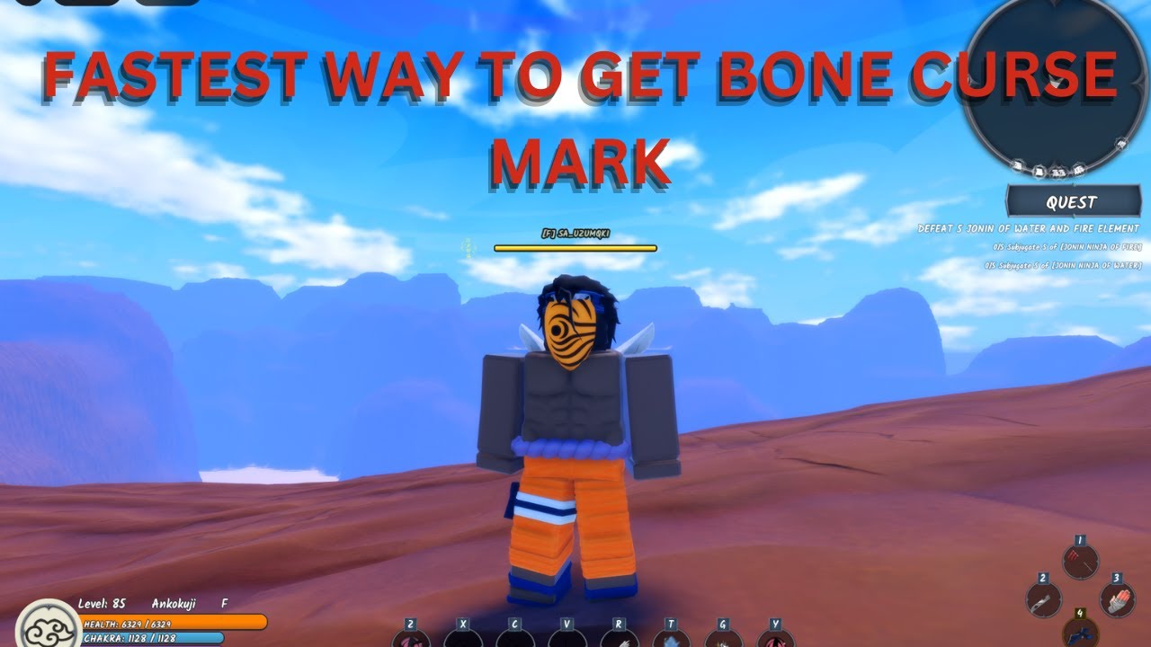Fastest Way to Get Bone Curse Mark in Ninja Time Roblox! (Easy Guide)